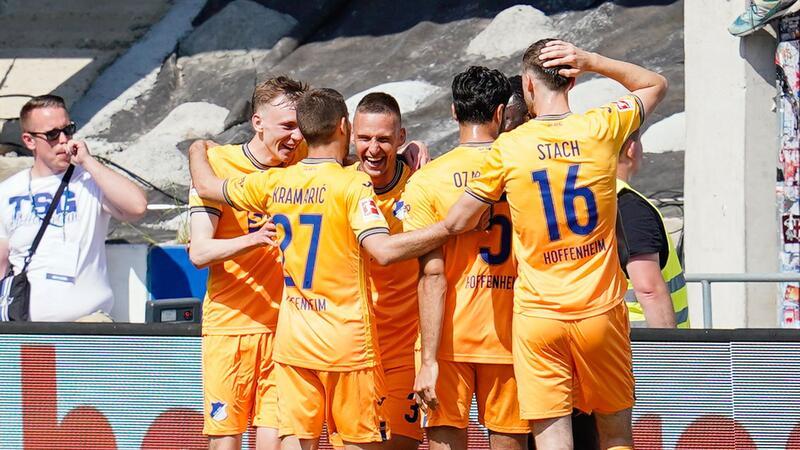 Europa für Hoffenheim ganz nah: Kantersieg gegen Darmstadt Hoffenheim gewann im Auswärtsspiel bei Absteiger Darmstadt deutlich.