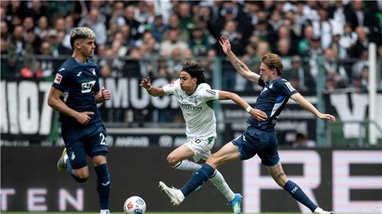 Hoffenheim unterlag Borussia Mönchengladbach.