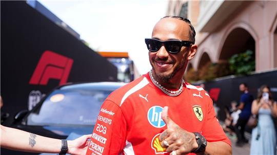 Hofft auf seinen ersten Ferrari-Sieg: Lewis Hamilton.