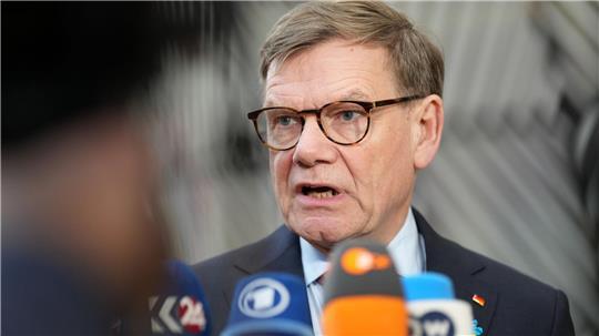 Hofft darauf, dass Ungarn seine Blockade schnell aufhebt: Deutschlands Außenminister Johann Wadephul.