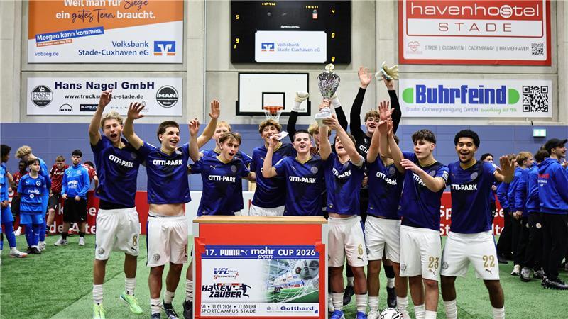 Holstein Kiel hat den U17 Puma Mohr Sports Cup im Sportcampus gewonnen.