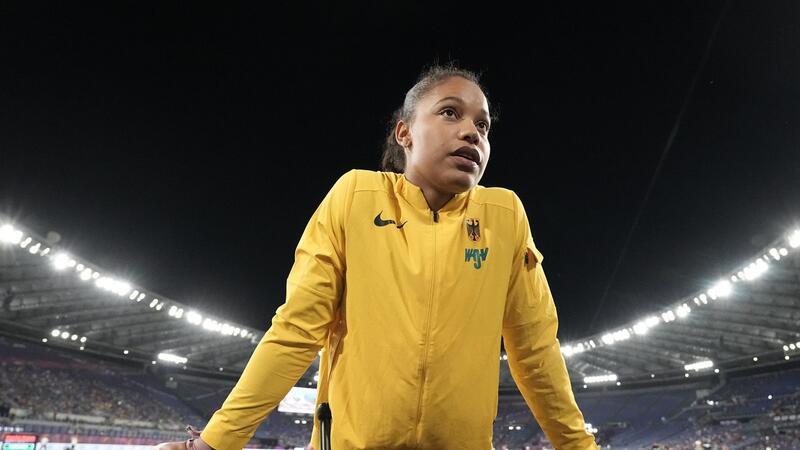 Holte die erste deutsche Medaille bei der Leichtathletik WM in Rom: Kugelstoßerin Yemisi Ogunleye.
