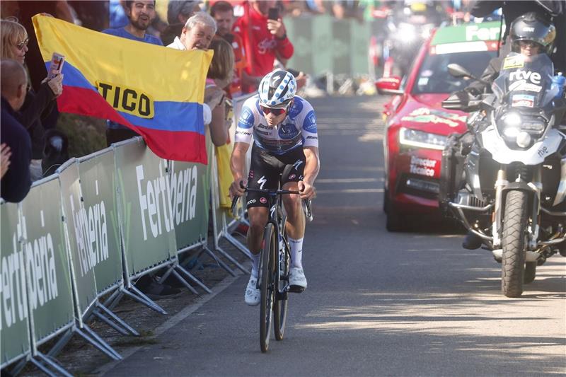 Holte sich bei der letzten Vuelta-Bergankunft den Tagessieg: Remco Evenepoel.