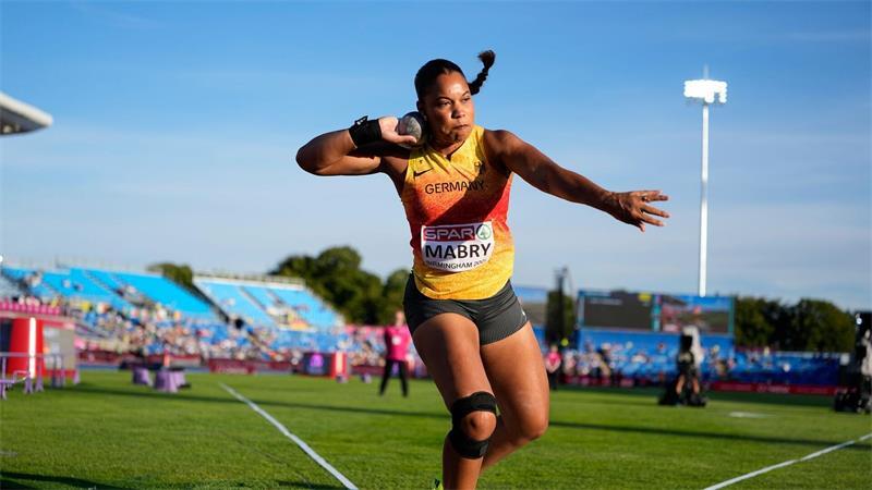 Bremm mit Silber-Spurt - Mabry sorgt für bronzenen EM-Start Holte wie vor zwei Jahren EM-Bronze: Yemisi Mabry.