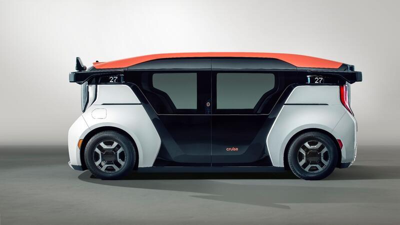 GM und Honda bringen Robotaxis nach Tokio Honda entwickelte die selbstfahrenden „Origin“-Fahrzeuge mit, die zunächst in den USA im Robotaxi-Dienst von Cruise eingesetzt werden sollen.Fotograf