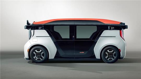 Honda entwickelte die selbstfahrenden „Origin“-Fahrzeuge mit, die zunächst in den USA im Robotaxi-Dienst von Cruise eingesetzt werden sollen.Fotograf