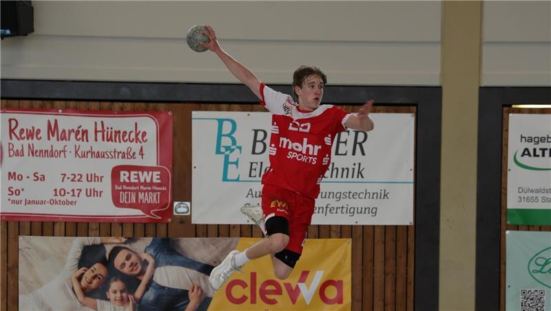 Kraftakte: Horneburger und JSG-Juniorinnen packen Bundesliga-Quali Horneburgs Matti Jacobson.