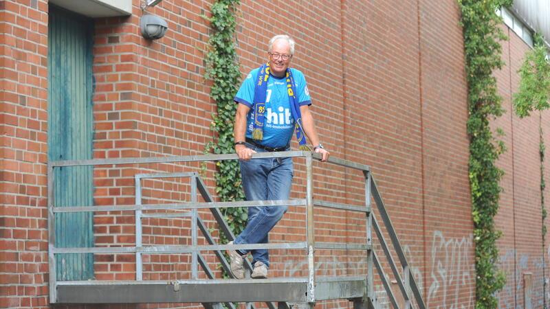 Horst Meyer geht nicht nur wegen des Sports in die Halle Nord.