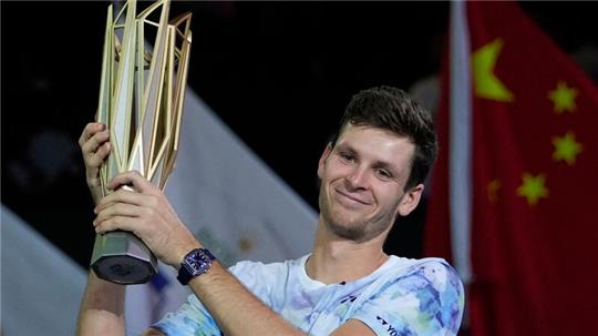 Hubert Hurkacz gewann seinen zweiten Masters-Titel.