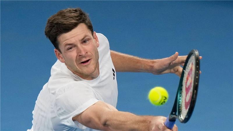 Hubert Hurkacz gewinnt gegen die deutsche Nummer eins.