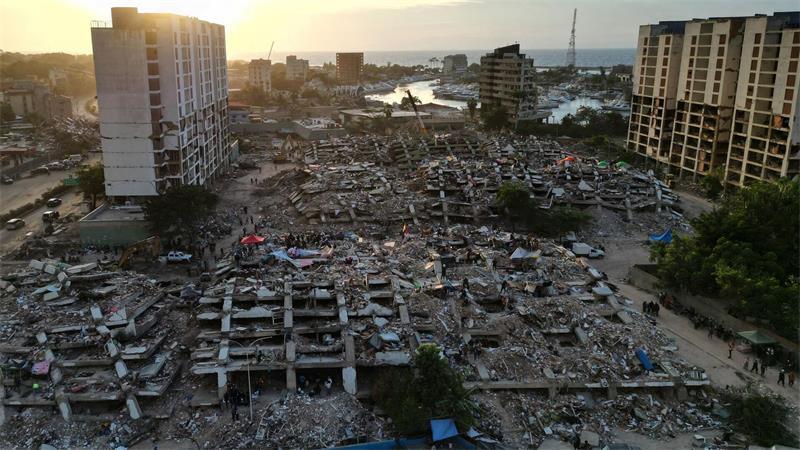Ein Monat nach Erdbeben: Rund 5.400 Tote in Venezuela Hunderte Gebäude wurden zerstört. (Archivbild)