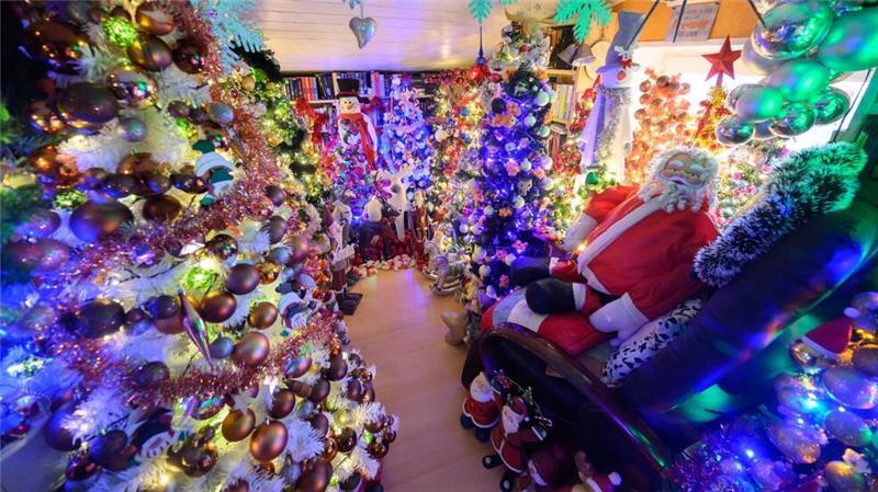 Jahr der Bestleistungen: 100 Weltrekorde aufgestellt Hunderte Weihnachtsbäume finden in einem Haus in Niedersachsen Platz (Archivbild).