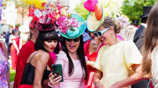 Hutparade in Ascot