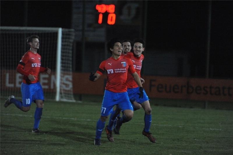 Hyun Jung Sung bejubelt seinen Treffer zum 1:0. Foto: Iso Jürgens