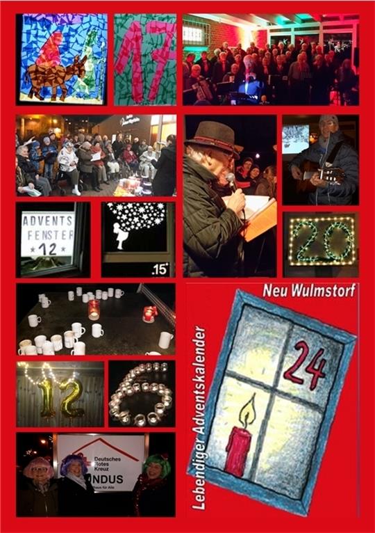 I mpressionen aus früheren lebendigen Adventskalendern in Neu Wulmstorf: So soll es 2021 wieder werden.