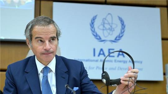 IAEA-Generaldirektor Rafael Grossi. Die Internationalen Atomenergiebehörde hat einen Bericht zur Uran-Anreicherung im Iran veröffentlicht (Archivbild).