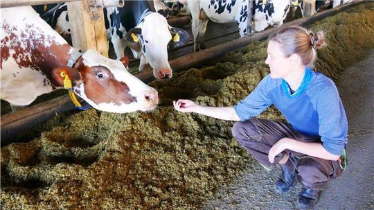 "Ich bin ein absoluter Dorfmensch und Landwirtin zu sein ist meine Berufung", meint Hauke Johanna von Salzen.