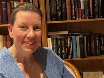 "Ich freue mich, dass ich spannende Lesungen im Fleth-Raum bis April anbieten kann."Birte Ellermann, Betreiberin Fleth-Raum in Buxtehude, am Mittwoch, 11. März 2025.