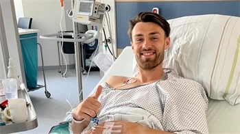 "Ich habe die Kreuzband-Operation gut überstanden und hoffe, dass ich bald wieder auf dem Platz stehen kann." Tjorve Mohr, Fußballer bei der SV D/A, am Sonntag, 2. August 2026.