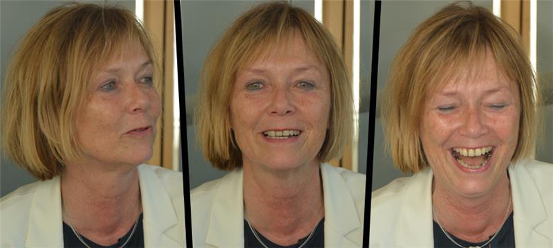 „Ich habe gerade mit meinem Mann die Schlüssel für ein 60 Jahre altes Haus entgegengenommen. Das Haus ist so alt wie ich, ein guter Jahrgang, da kann man dann jetzt was draus machen.“ Fotos: Stephan
