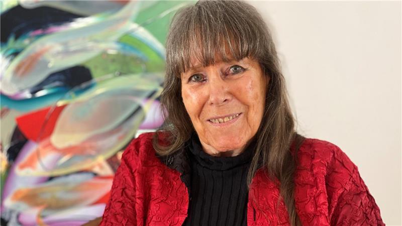 „Ich habe ja noch meine Fantasie“: Obwohl ihr künstlerisches Schaffen zu Ende ist, bleibt Heidi Meyer positiv.