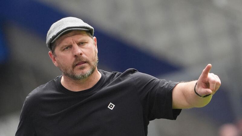 „Ich unterschreibe nicht für eine Liga, sondern immer bei einem Verein“, sagt HSV-Coach Steffen Baumgart.