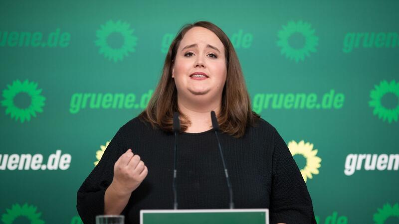 Lang: „Durchschnittsrente kenn ich tatsächlich nicht“ „Ich würde davon ausgehen, dass wir um die 2000 Euro rum liegen“: Ricarda Lang (Archivfoto).