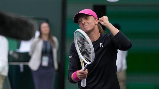 Iga Swiatek steht beim Turnier in Indian Wells im Finale.
