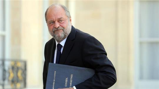 Ihm drohen im Falle eines Schuldspruchs bis zu fünf Jahre Haft: Éric Dupond-Moretti.
