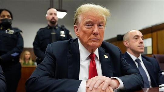 Ihm droht bei einer Verurteilung unter anderem eine mehrjährige Freiheitsstrafe: Donald Trump.