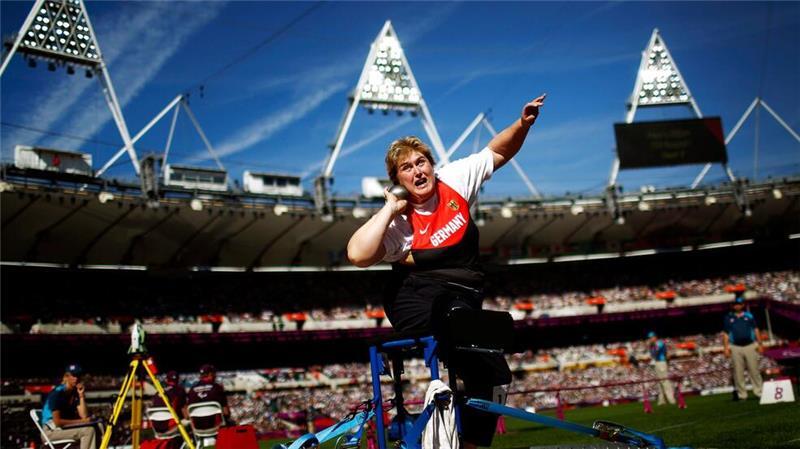 Ilke Wyludda gewann auch bei den Paralympics Edelmetall.
