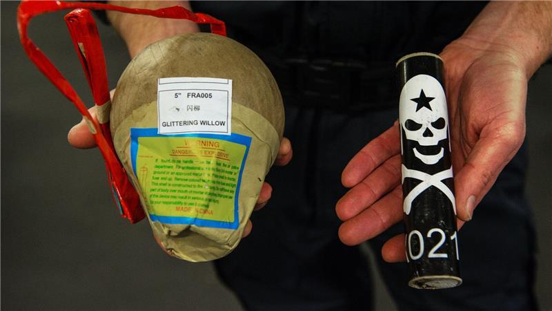 Illegale Feuerwerkskörper können schwere oder sogar tödliche Verletzungen verursachen (Archivbild).