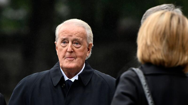 Im Alter von 84 Jahren gestorben: Brian Mulroney.