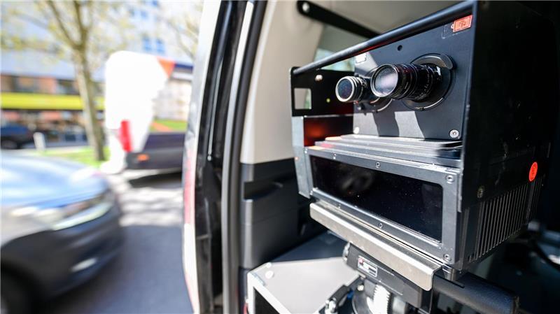 Im April findet wieder ein bundesweiter Blitzermarathon der Polizei statt. (Symbolbild)