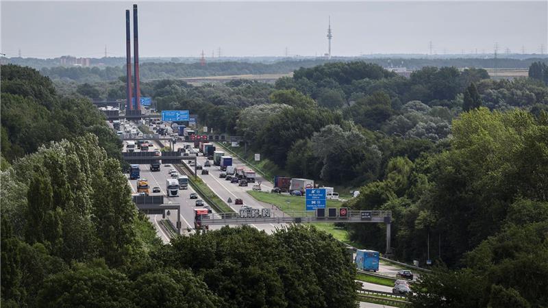 Im Bereich der nur noch eingeschränkt nutzbaren Norderelbbrücke bildeten sich nach Angaben des ADAC im vergangenen Jahr besonders viele Staus. (Archivbild) 