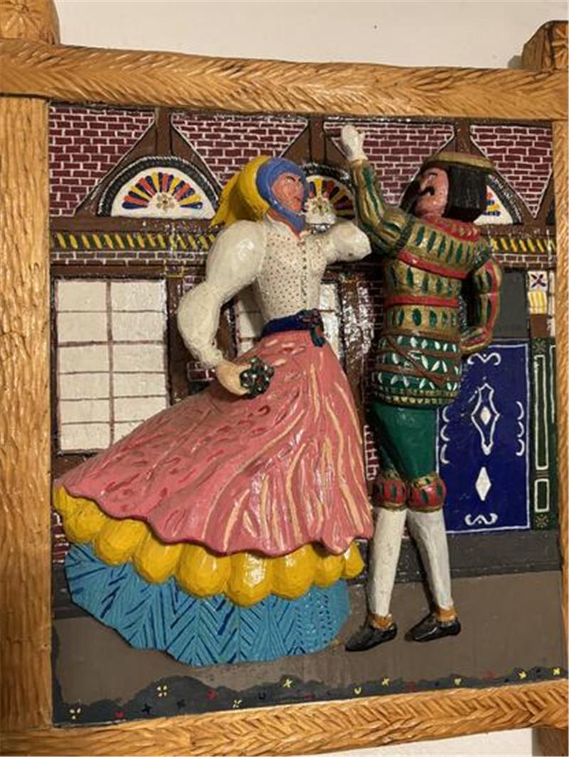 Im Clubraum der Brauerknechte hängt ein Bild von Peter Männken und seiner Gertrud.