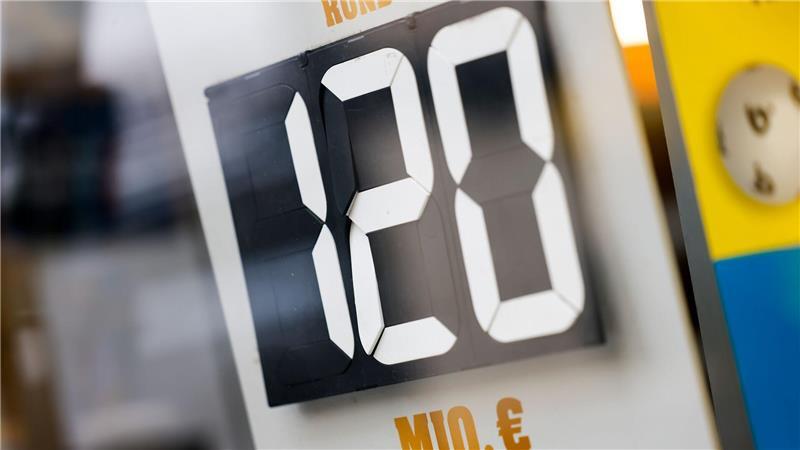 120 Millionen Euro bleiben weiter im Eurojackpot Im Eurojackpot liegen weiterhin 120 Millionen Euro. (Symbolbild)