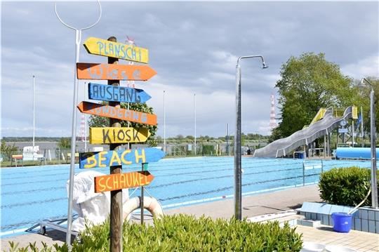 Im Freibad Hollern-Twielenfleth ist alles bereit für die neue Saison.