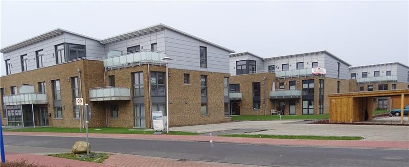 Im Frühjahr soll es eine öffentliche Besichtigung geben: das Gebäudeensemble in Apensen . Fotos Lepél