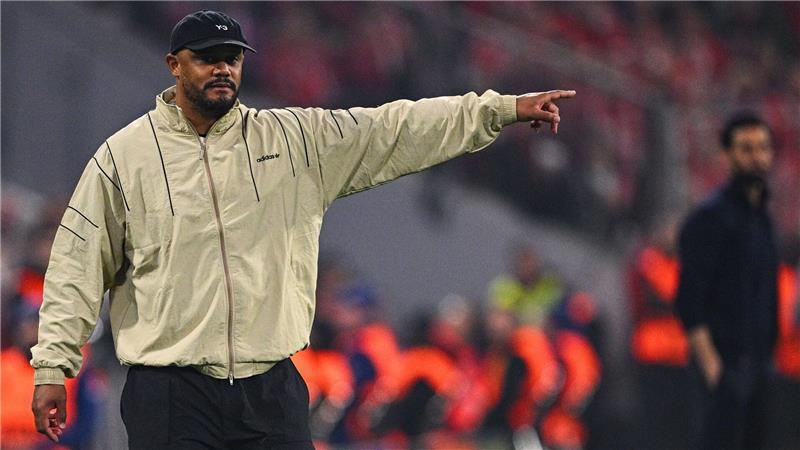 Im Hinspiel gegen Paris Saint-Germain wird Vincent Kompany keine Kommandos am Spielfeldrand geben können.