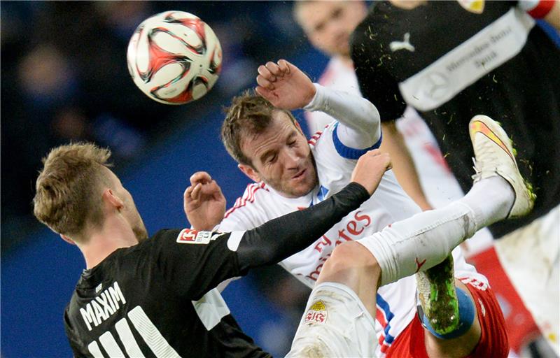 Im Hinspiel unterlag der HSV mit 0:1. Foto dpa