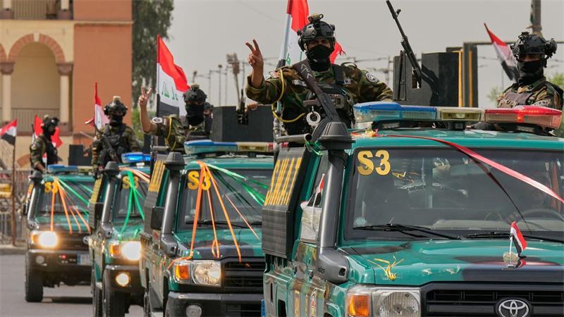 Im Irak wird der US-Truppenabzug als „Tag der Unabhängigkeit“ gefeiert.