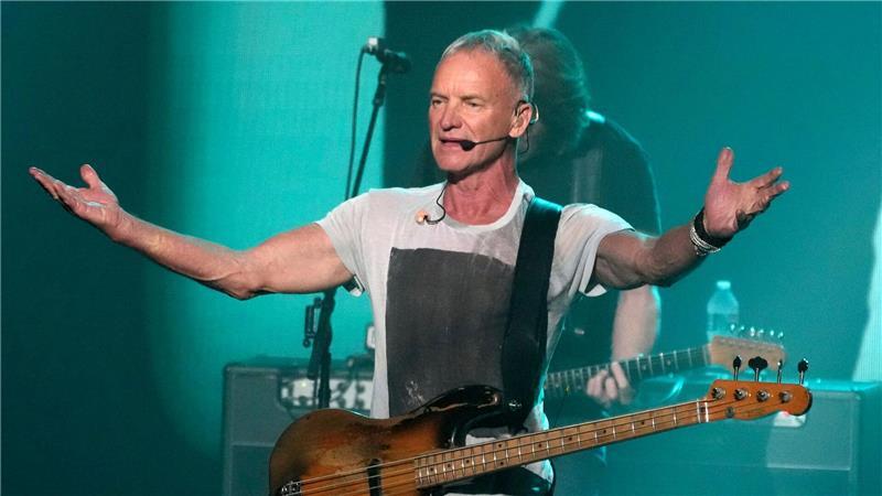 Im Juni und Oktober gibt Sting mit seinem Powertrio mehrere Konzerte in Deutschland. (Archivbild)