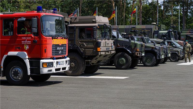 Für Krisenfall: Militär und Gesellschaft trainieren an der Weser Im Krisenfall müssen Streitkräfte und zivile Akteure gemeinsam wirken.