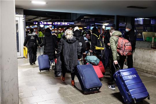 Im Landkreis Stade sind rund 1800 Flüchtlinge aus der Ukraine offiziell registriert. Foto: dpa-Bildfunk