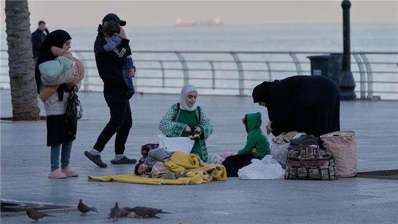Im Libanon treibt der Krieg erneut Hunderttausende Menschen aus ihren Wohngebieten.