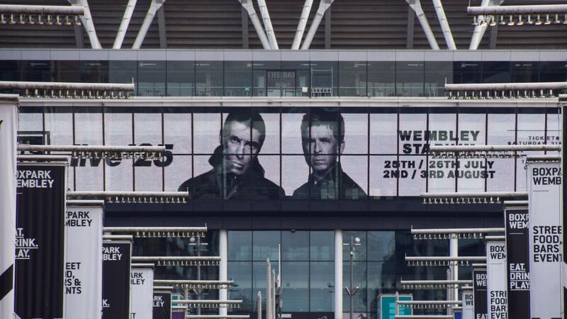 Im Londoner Wembley-Stadion sind insgesamt fünf Konzerte geplant.