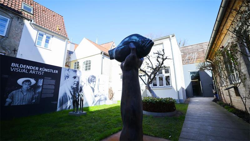 Großes Fest und neue Ausstellung zum Grass-Jubiläum geplant Im Lübecker Günter Grass-Haus ist eine neue Dauerausstellung geplant. (Archivbild)