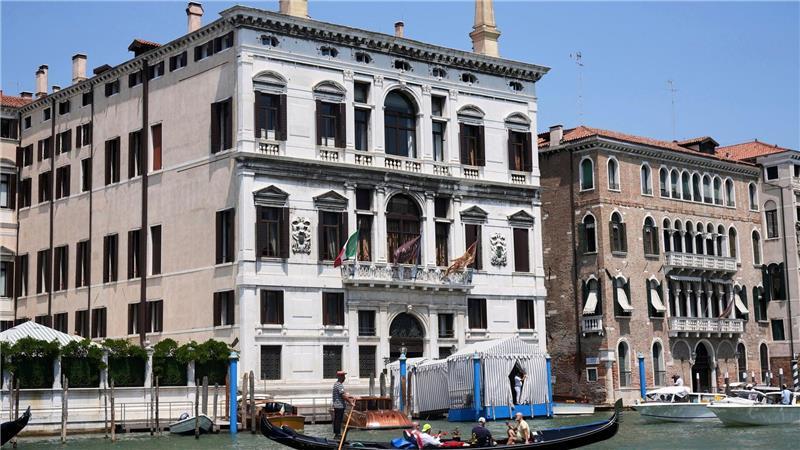 Venedig vor Bezos-Jawort im Ausnahmezustand Im Luxushotel „Aman“ übernachten Jeff Bezos und Lauren Sánchez.