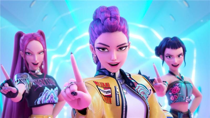 Dämonen-Jägerinnen sind jetzt erfolgreichster Netflix-Film Im Netflix-Hit „KPop Demon Hunters“ geht es um die Girl-Band Huntrix.
